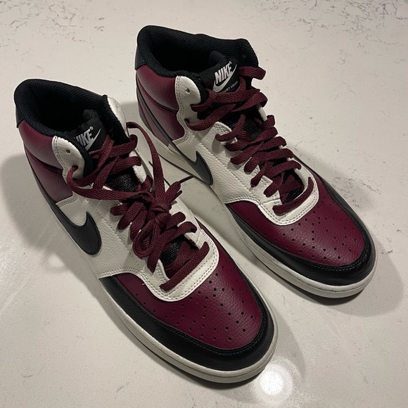 NEW Men’s NIKE Court Vision Mid Next Nature Shoes Sneakers - Picture 2 of 10